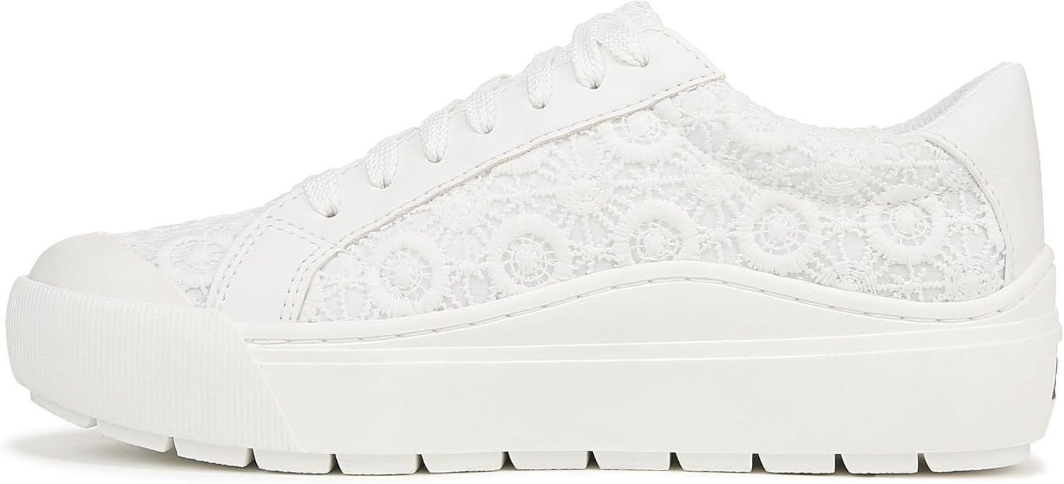 image:imageDr Scholls Shoes Womens Time Off Sneaker Comfortable Walking ShoesWhite Crochet Lace