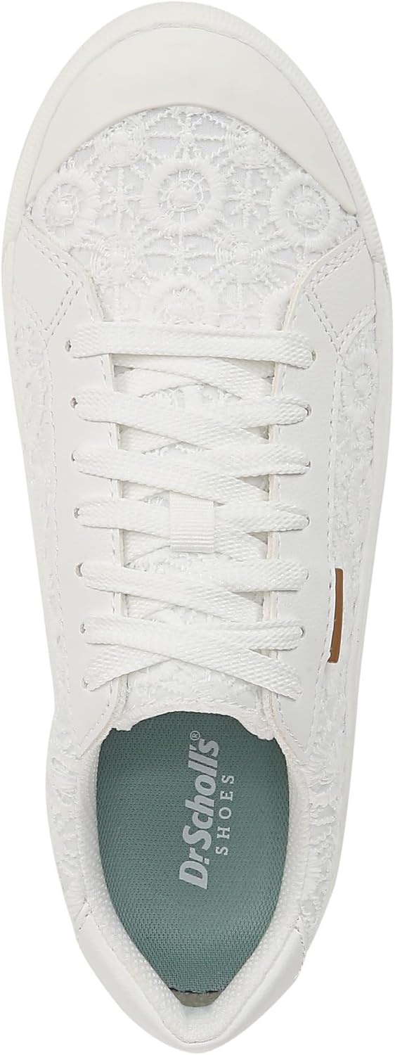 image:imageDr Scholls Shoes Womens Time Off Sneaker Comfortable Walking ShoesWhite Crochet Lace