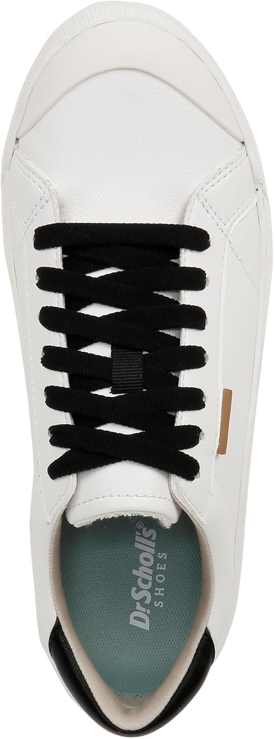 image:imageDr Scholls Shoes Womens Time Off Sneaker Comfortable Walking ShoesWhiteBlack Smooth