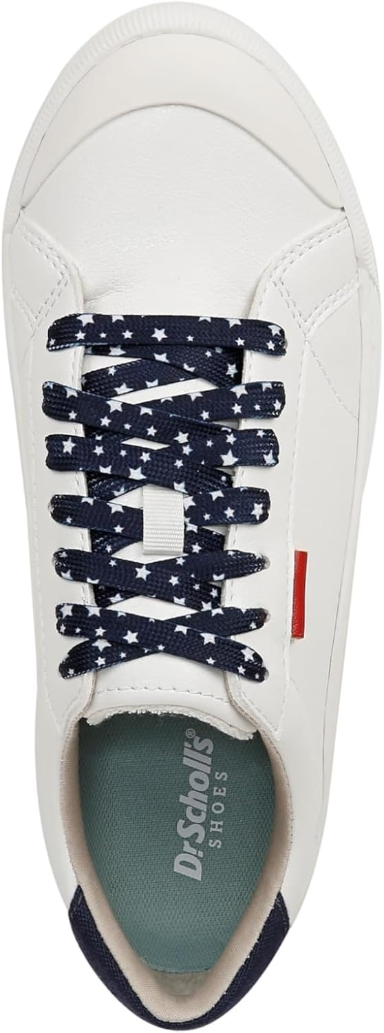 image:imageDr Scholls Shoes Womens Time Off Sneaker Comfortable Walking ShoesWhiteBlueRed