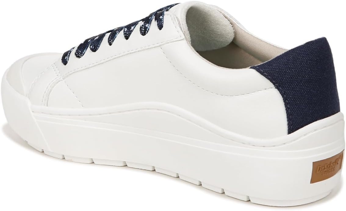 image:imageDr Scholls Shoes Womens Time Off Sneaker Comfortable Walking ShoesWhiteBlueRed