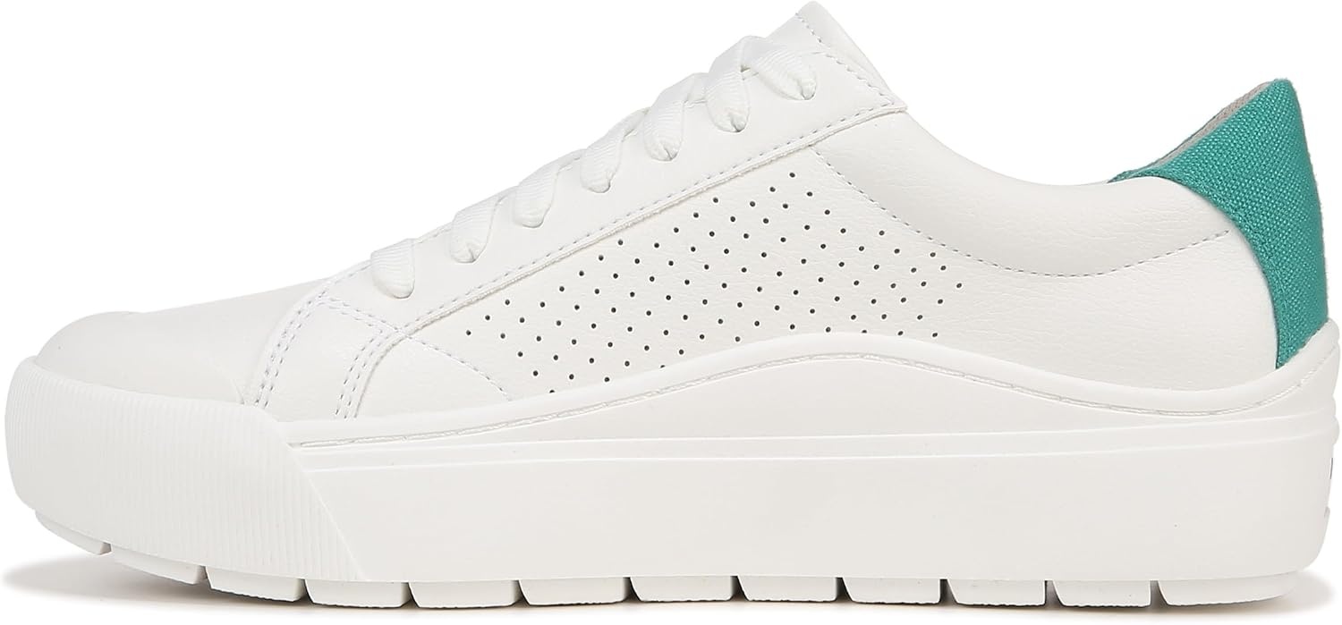 image:imageDr Scholls Shoes Womens Time Off Sneaker Comfortable Walking ShoesWhiteGreen Perf