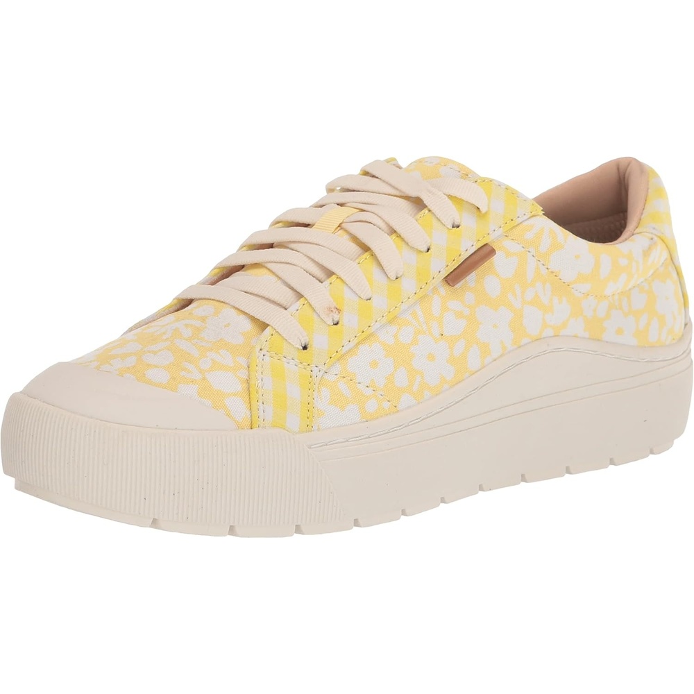 image:imageDr Scholls Shoes Womens Time Off Sneaker Comfortable Walking ShoesLemon Yellow Dream Fabric