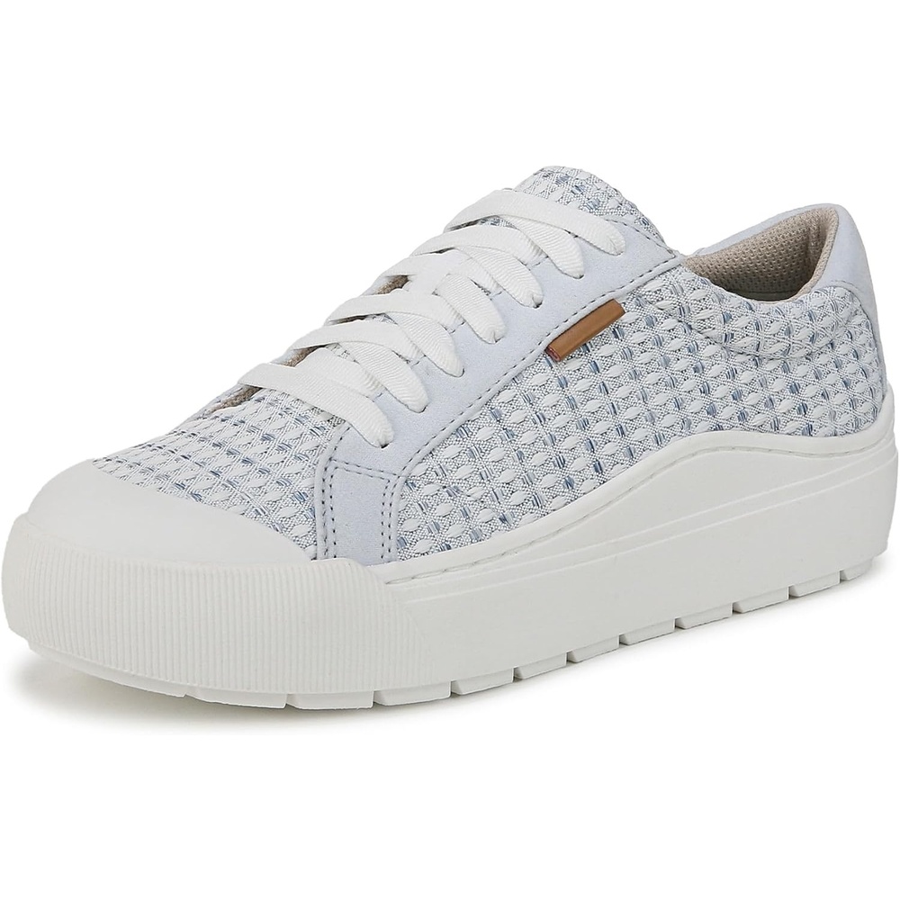 image:imageDr Scholls Shoes Womens Time Off Sneaker Comfortable Walking ShoesPowder Blue Fabric