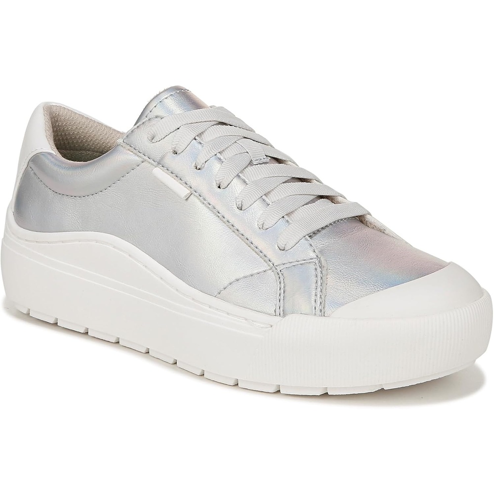 image:imageDr Scholls Shoes Womens Time Off Sneaker Comfortable Walking ShoesSilver Foil