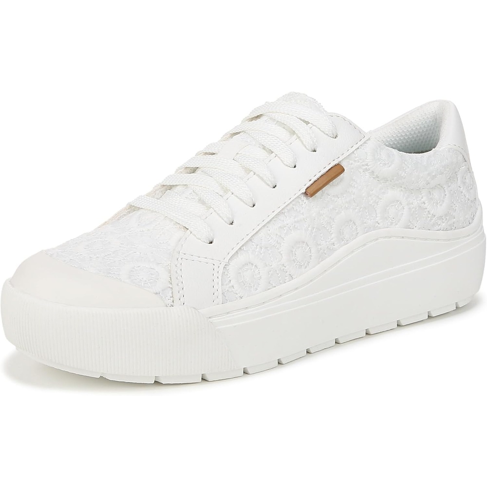 image:imageDr Scholls Shoes Womens Time Off Sneaker Comfortable Walking ShoesWhite Crochet Lace