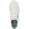 Dr. Scholl’s Shoes Women’s Time Off Sneaker, Comfortable Walking Shoes(White/Green Perf)