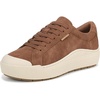 Dark Honey Brown Faux Leather