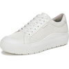 White Faux Leather With Pearls